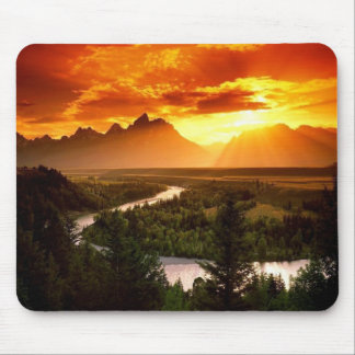 Tapis De Souris Paysage-Montagnes