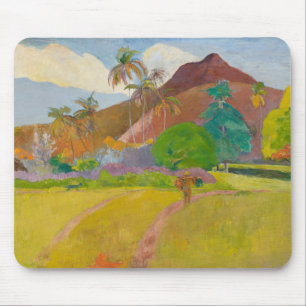 Tapis De Souris Paysage tahitien (par Paul Gaugin)