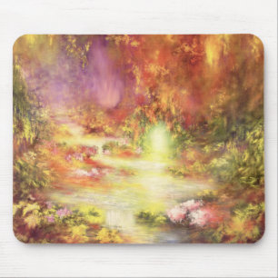 Tapis De Souris Paysage tropical 1990
