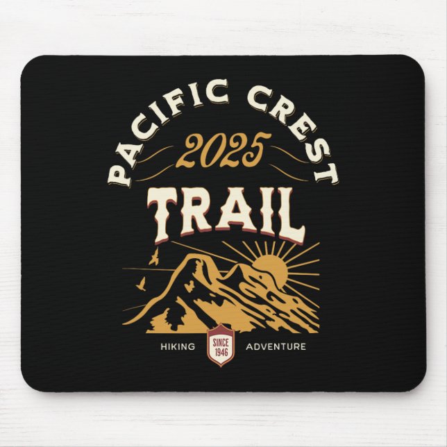 Tapis De Souris Pct Trail 2025 Pct Hike (Devant)