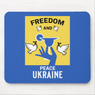 Tapis De Souris Peace In The Ukraine - Love And Support  