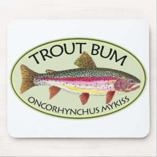 Tapis De Souris Pêche à la truite