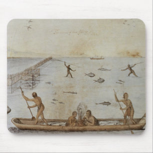 Tapis De Souris Pêche d'Indiens