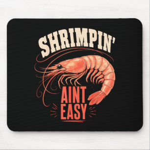 Tapis De Souris Pêcheur de crevettes pêche côtière de crevettes