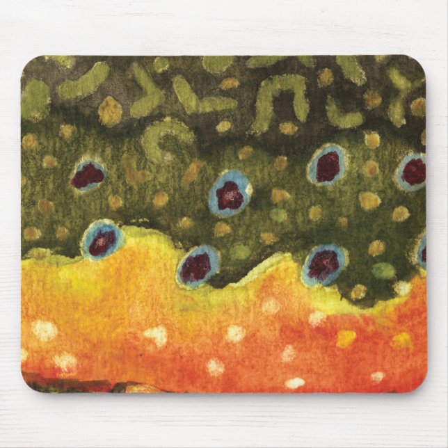 Tapis De Souris Pêcheur de vol (Devant)