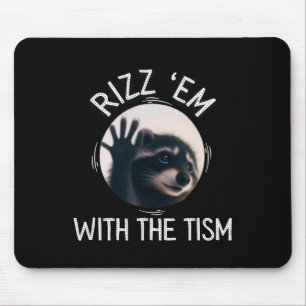 Tapis De Souris Pedro Dancing Racoon Rizz Em Avec Tism Viral R