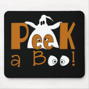 Tapis De Souris Peek A Boo Halloween T-shirts et cadeaux