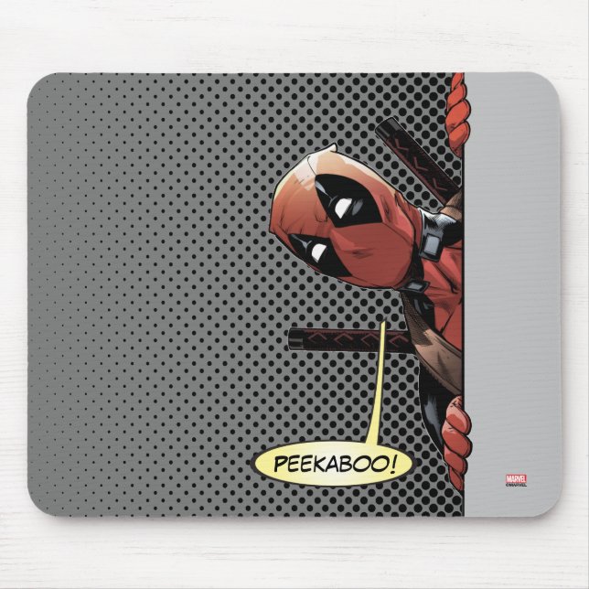 Tapis De Souris Peekaboo Deadpool (Devant)