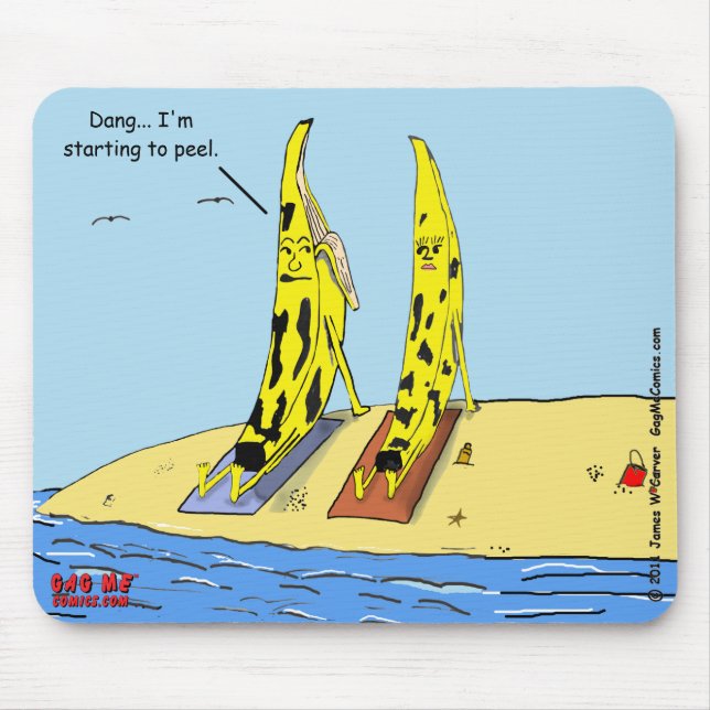 Tapis De Souris "Peel de banane" (Devant)
