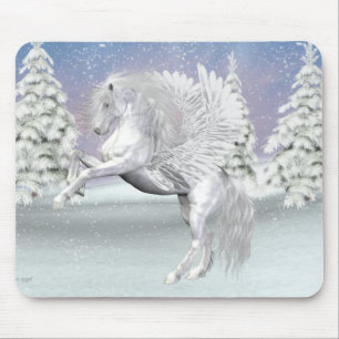Tapis De Souris Pegasus, le cheval ailé.