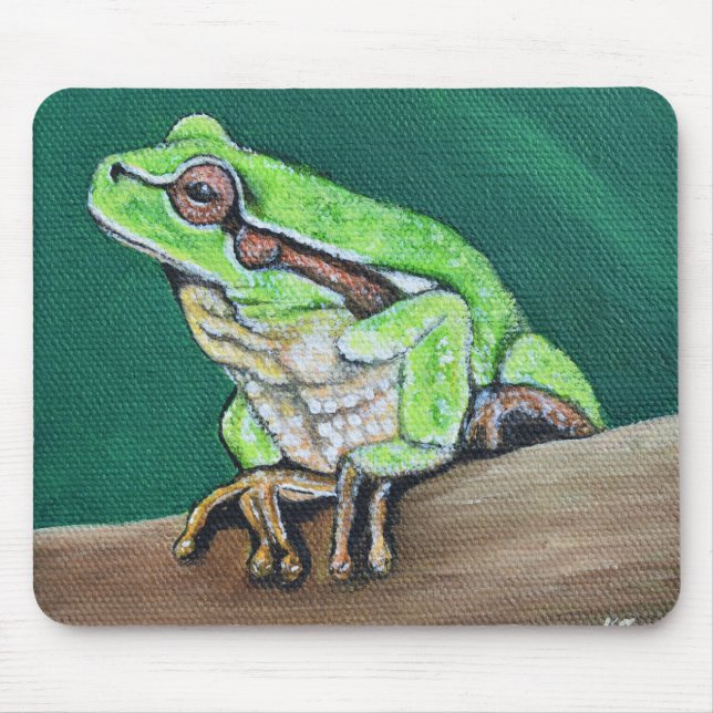 Tapis De Souris Peinture à la grenouille (Devant)