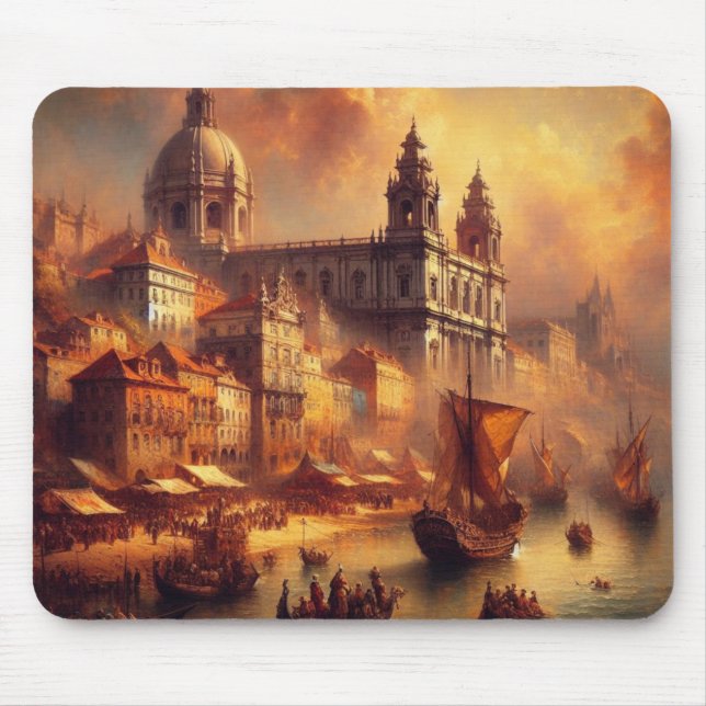 Tapis De Souris Peinture à l'huile Renaissance (Devant)