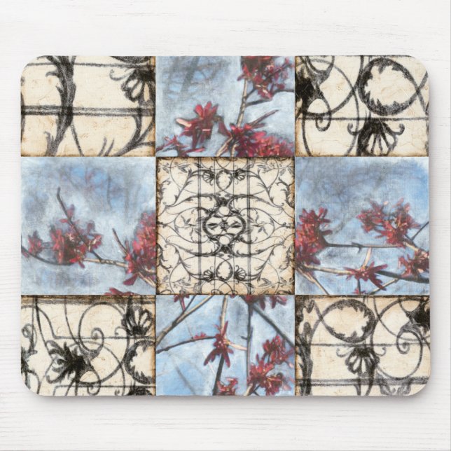 Tapis De Souris Peinture Abstraite de défilement (Devant)