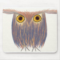 Peinture aquarelle de Chouette colorée