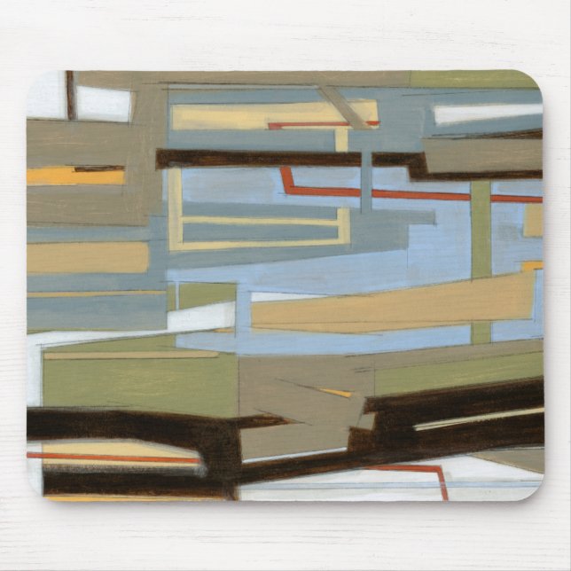 Tapis De Souris Peinture de la liberté d'expression moderne par No (Devant)