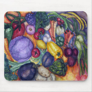 Tapis De Souris Peinture de légumes