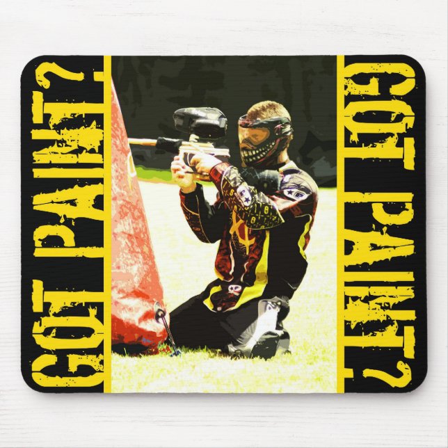 Tapis De Souris Peinture obtenue ? Mousepad (Devant)