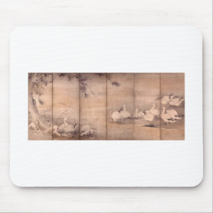 Tapis De Souris Peinture par Miyamoto Musashi, C. 1600's