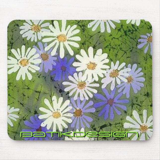 Tapis De Souris Peintures Mousepad 15 de fleur (Devant)