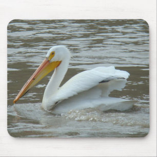 Tapis De Souris Pélican blanc d'Amérique B14