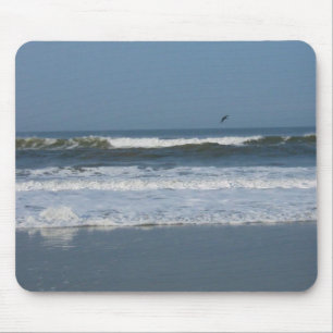 Tapis De Souris Pélican dans le surf