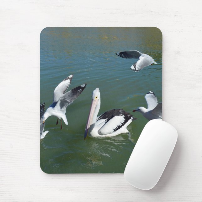 Tapis De Souris Pélican Et Les Crashers De Portes, (Avec souris)
