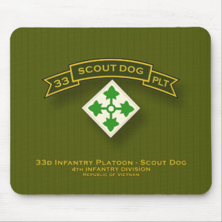 Tapis De Souris Pelotons de chien de scout