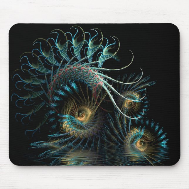 Tapis De Souris PENEMSIS Fractal Art Mousepad (Devant)