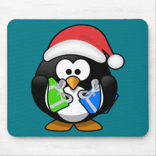 Tapis De Souris Penguin avec cadeaux