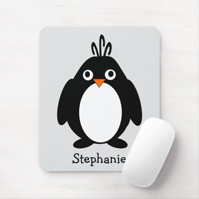 Tapis De Souris Penguin Design (Avec souris)