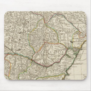 Tapis De Souris Péninsule balkanique, Hongrie, Roumanie