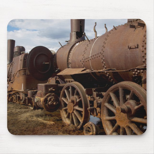 Tapis De Souris Péninsule de Seward, Alaska, Train vers nulle part (Devant)