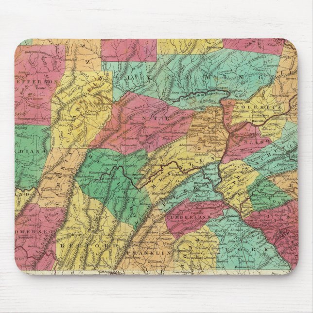Tapis De Souris Pennsylvanie 11 (Devant)