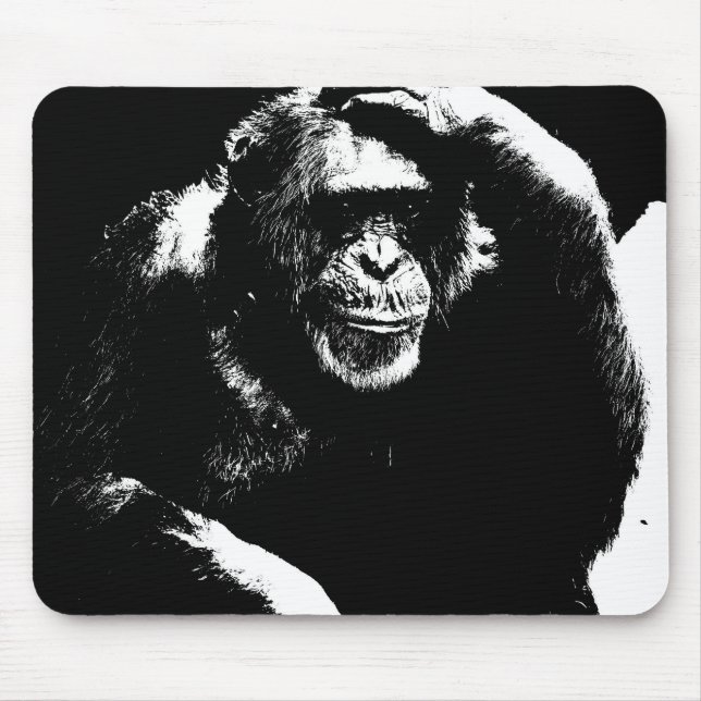 Tapis De Souris Penser Ape Custom Pop Art Modèle moderne tendance (Devant)