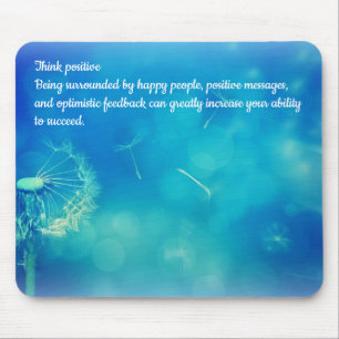 Tapis De Souris Penser positif
