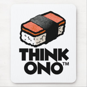 Tapis De Souris Pensez le Spam Musubi d'Ono