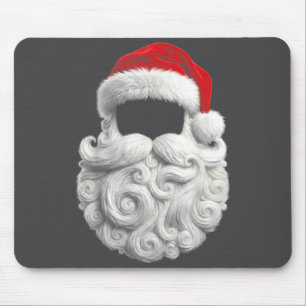 Tapis De Souris Père Noël 67 6 7 Six Sept Barbe Cool Réaliste