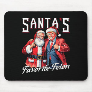 Tapis De Souris Père Noël Felon Favori Père Noël Trump Noël