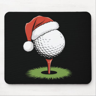 Tapis De Souris Père Noël Golf Ball pour Noël Golf Ball Noël