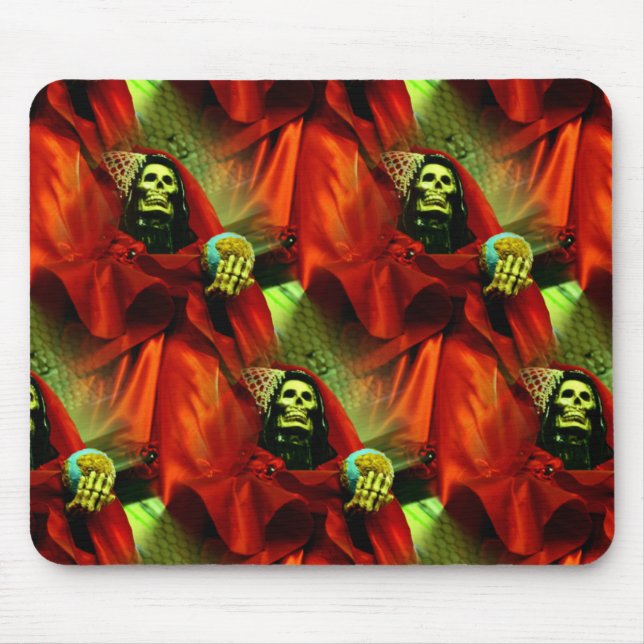 Tapis De Souris Père Noël Muerte Mousepad (Devant)