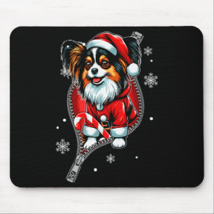 Tapis De Souris Père Noël Papillon Sortie de Noël Propriétaire de