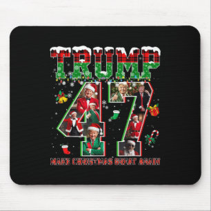 Tapis De Souris Père Noël Trump Rendez Noël de nouveau génial Xmas