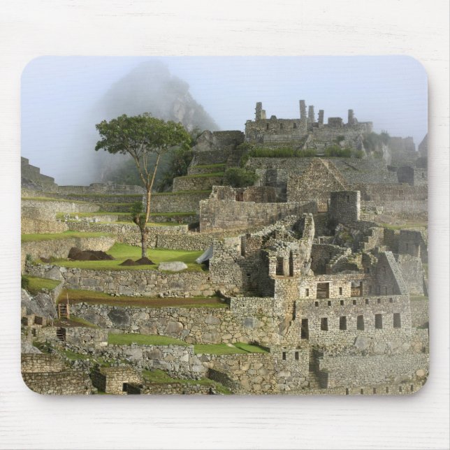 Tapis De Souris Pérou, Machu Picchu. L'ancienne citadelle de (Devant)
