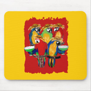 Tapis De Souris Perroquets ivres