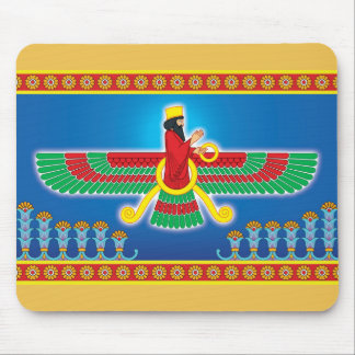 Tapis De Souris Persan Faravahar de Zoroastrian