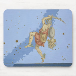 Tapis De Souris Perseus avec la tête de la méduse, de 'Uranometr
