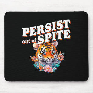 Tapis De Souris Persister À Partir De Tigre D'Épite Conception Drô