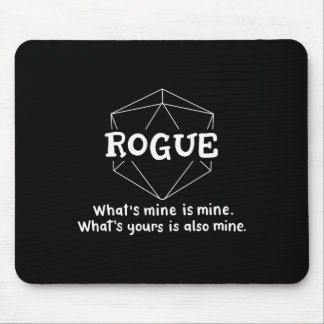 Tapis De Souris Personnage Drôle de Farceur Jeux de Rôle Rpg G