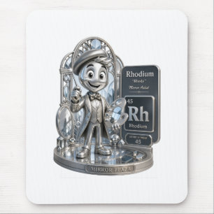 Tapis De Souris Personnage Rhodium de l'univers ATOMIVRA™