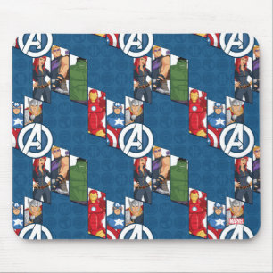 Tapis De Souris Personnages d'Avengers Assemble pour enfants